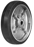 H-1RB Aluminum Center Moldon Rubber Wheel