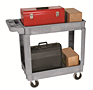 Deluxe Plastic Service Cart - Use