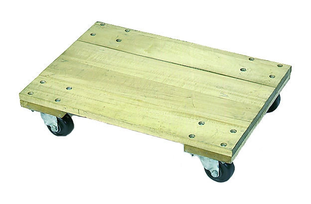 Wesco 272054 27x18 Solid Deck Hardwood Dolly