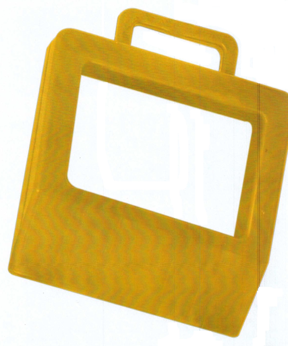 272175 WESCO PALLET TRUCK CHOCK - HIGH VISIBILITY YELLOW