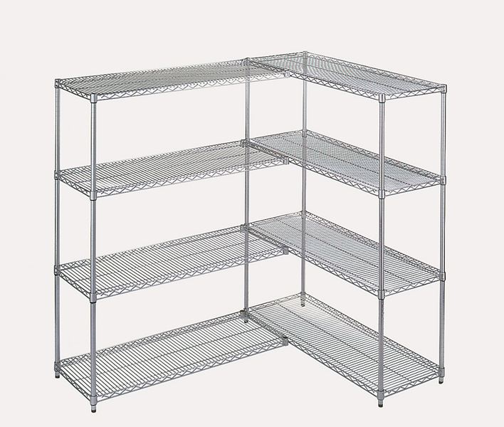 Chrome Plated Wire Shelving, Whitmor Shelving Accessories