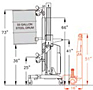 Ergonomic Drum Handler Power Lift (240156-57) - Schematic Diagram